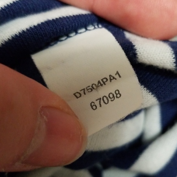 5 for $25 Bechamel Striped Top - Picture 6 of 6